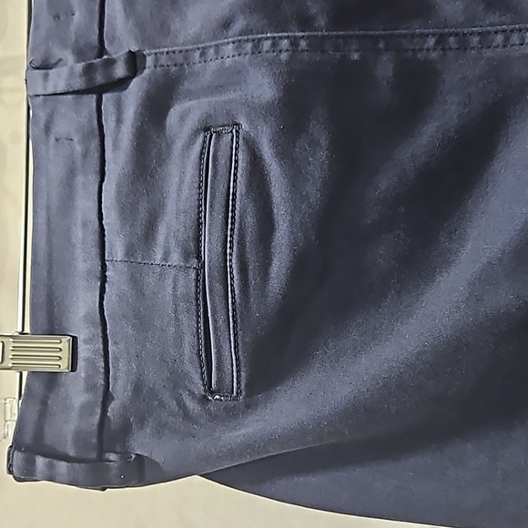 Level 99 Navy Blue Business Casual Pants, Straight Leg, Stretch, Sz 29 - Picture 12 of 13